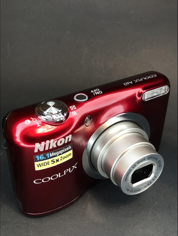 Nikon COOLPIX a10 red Red Coolpix A 10 Japanese Used Camera]Nikon