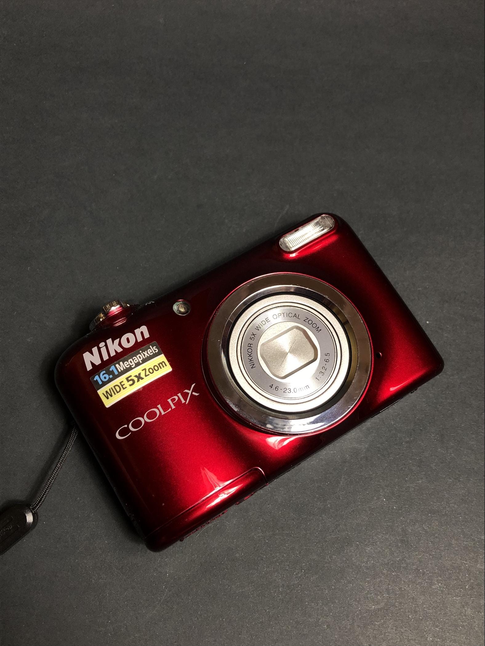 Nikon Coolpix A10 Digital Camera - Red - 16.1 MP, 5x Zoom - Etsy