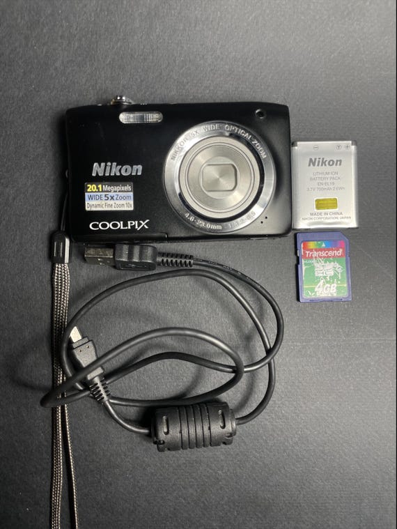 Buy Nikon Coolpix S2900 Camera Black 20.1 MP Online in India - Etsy