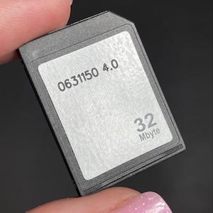 32MB CompactFlash (CF) Memory Card – Vintage Camera Storage, Made in Korea