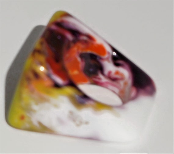 Sobral Classico Carre Pollock Multi Color Swirl A… - image 8