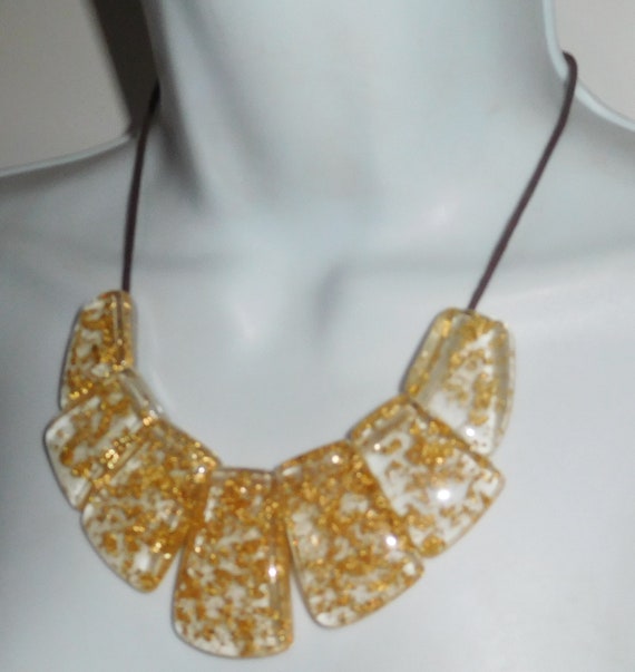 Sobral Metalique Rilma Gold Inclusion Beads Artis… - image 2