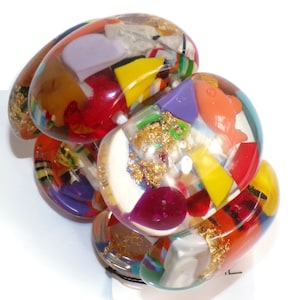 Sobral Preterito Perfeito Fresh Leme Inclusion Beads Artist Made Bracelet