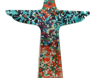 Sobral Objetos Poeticos Christ the Redeemer Clear & Red