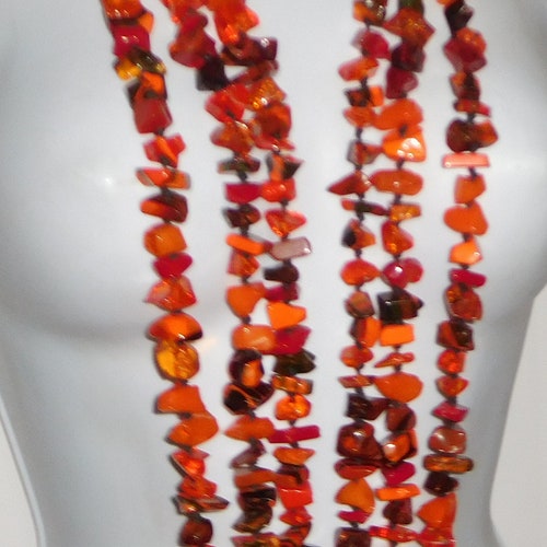 Sobral Fragments Poti Orange Mix Beads 51