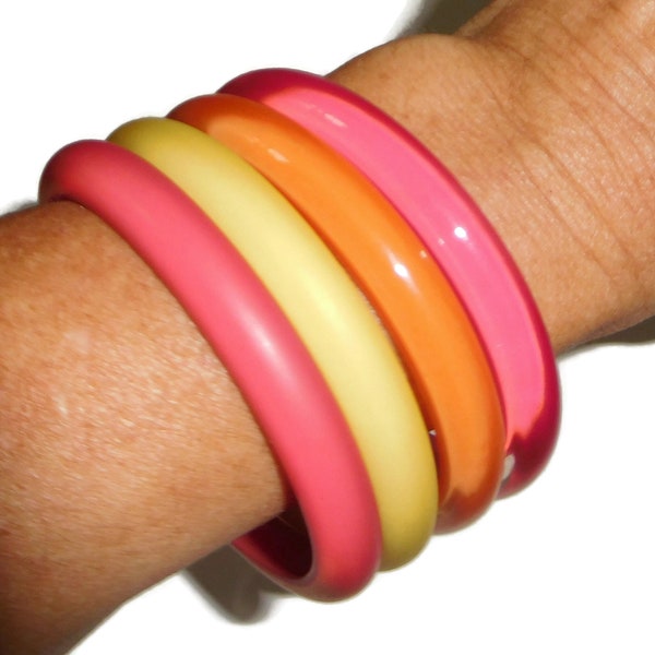 Sobral Sortidos Unico PB09 Opaque/Frost Artist Made Bangle Bracelets Mix & Match