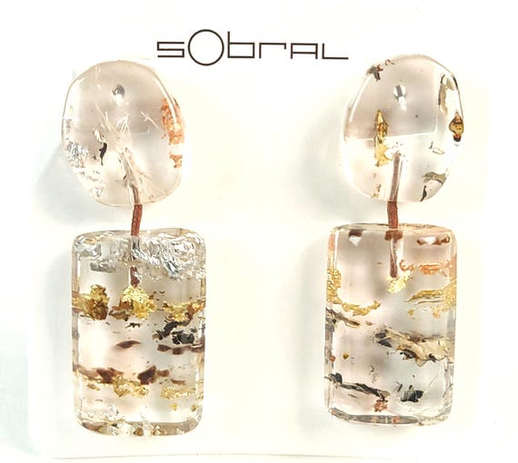 Sobral Minas Gerais Araxa Angular Inclusion Beads… - image 1