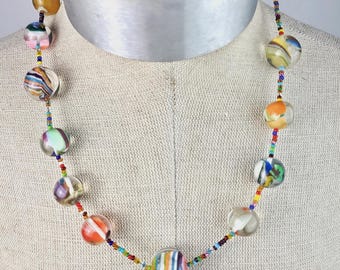 Sobral Bilhas Paulinho Collar de cuentas redondas hecho por artista