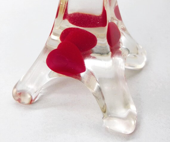 Sobral Objetos Heart Inclusion Clear Eiffel Tower… - image 5