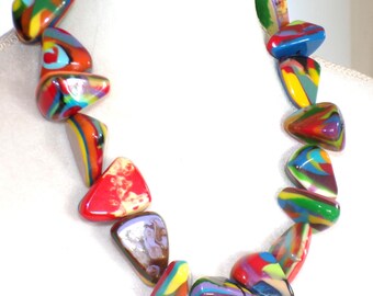 Collier Pendentif Sobral En Résine - Bijou Vintage Occasion