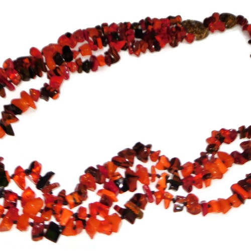 Sobral Fragments Poti Orange Mix Beads 51