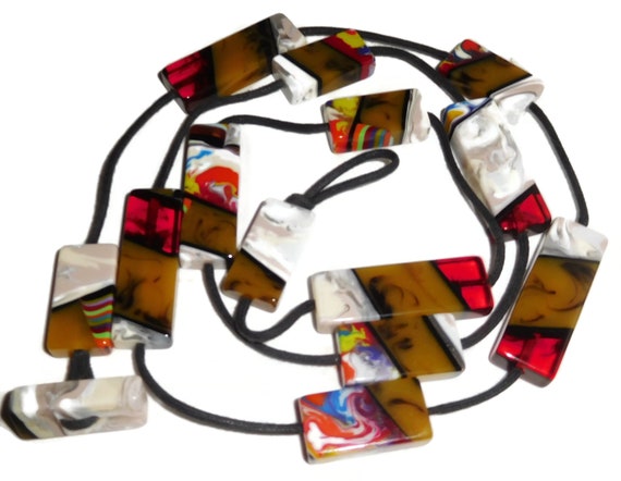 Sobral Patchwork Mariane Multi Pattern 45" Long B… - image 6