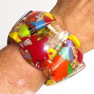 Sobral Preterito Perfeito Fresh Recreio Statement Stretch Artist Made Bead Bracelet