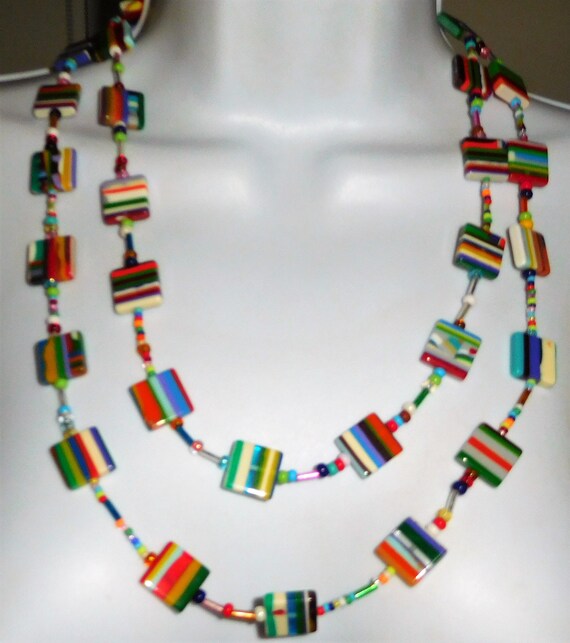 Sobral Day Rainbow Stripe Pop Art Double Strand Qu