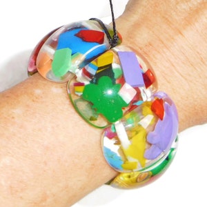 Sobral Preterito Perfeito Fresh Copacabana Inclusion Bead Artist Made Bracelet