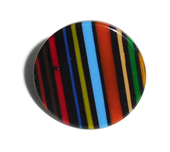 Sobral Patchwork Retalhos Vibrant Night Stripe Ar… - image 4