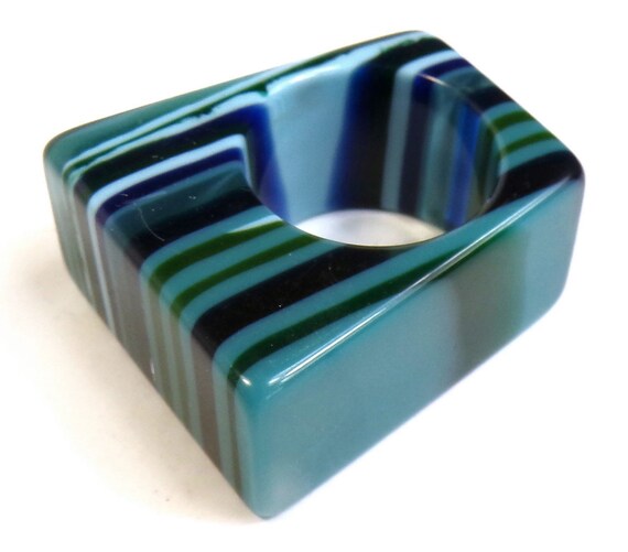 Sobral Rare Pop Art Leda Blue Programado Stripe A… - image 4
