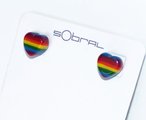 Sobral Pop Pride Mini Hearts LGBTQ Rainbow Flag S… - image 3