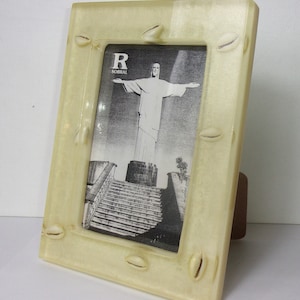 Sobral Objectos Poeticos Rare Sea Shell Small Artist Made Picture Photo Frame