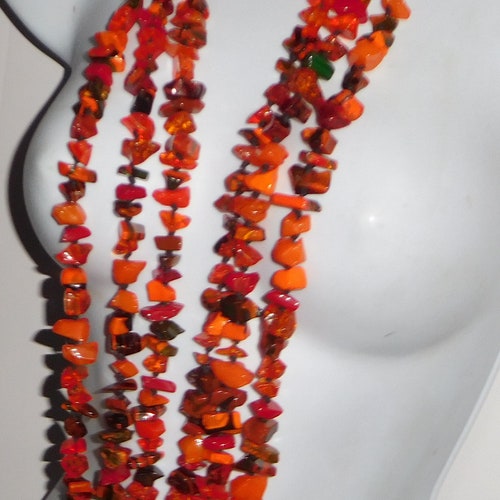 Sobral Fragments Poti Orange Mix Beads 51