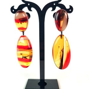 Sobral Eco Ambar Kintai Künstler Ohrhänger