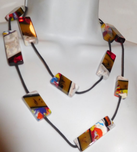 Sobral Patchwork Mariane Multi Pattern 45" Long B… - image 4