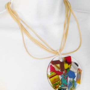 Sobral Preterito Perfeito Fresh Sao Conrado Inclusion Pendant Artist Made Necklace