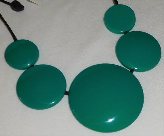 Sobral Acqua Gorky Biscay Green Large Disk Statem… - image 5