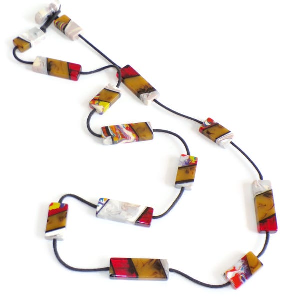 Sobral Patchwork Mariane Multi Pattern 45" Long B… - image 7