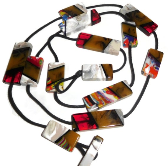 Sobral Patchwork Mariane Multi Pattern 45" Long B… - image 7