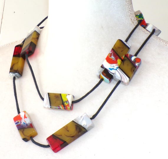 Sobral Patchwork Mariane Multi Pattern 45" Long B… - image 3