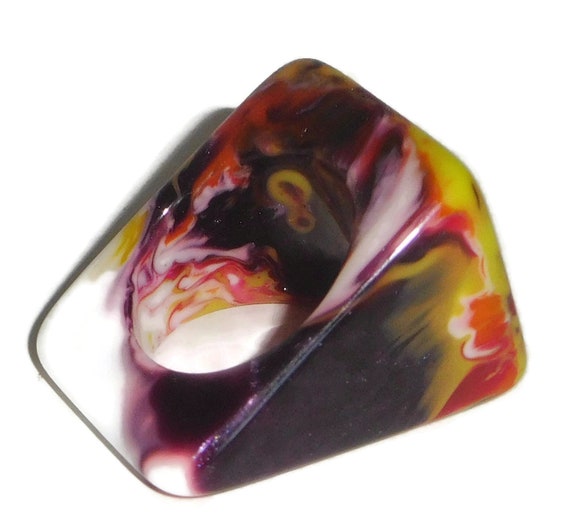 Sobral Classico Carre Pollock Multi Color Swirl A… - image 7