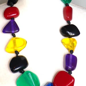 Sobral Mix 2023 Cusco Big Chunky Bead Runway Statement Artist Made Necklace