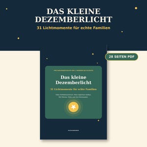 Małe grudniowe światło | Rodzinny kalendarz adwentowy PDF | 31 chwil światła | Opowieść wigilijna dla dzieci | Czas zamiast rzeczy