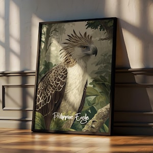 フィリピンワシ　絵画　＜お値段ご相談ください＞ Philippine eagle - Etsy 日本