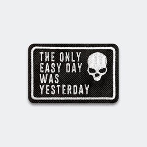The Only Easy Day Was Yesterday Tactical Patch: Hook and Loop, Morale Patch