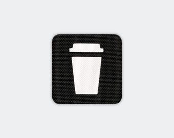 Coffee Tactical Patch: Hook and Loop, Morale Patch