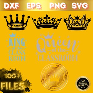 Royal Crown SVG File, King Crown SVG, Queen Crown SVG, Princess Crown svg, prince crown svg, Crown Clipart, Royal Crown Cricut, Crown png