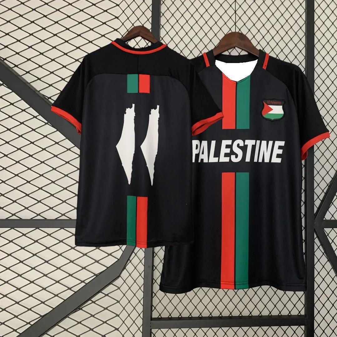 Exclusive Palestine 2025 Football Shirt - Men & Youth Commemorative T-Shirt, Authentic Style