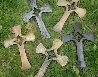 Hand Forged Split Cross