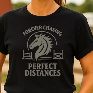Equestrian Shirt, Horse Show Shirt, Horseback Riding Gift, Hunter Jumper Shirt, Horse Lover Gift, Horse Trainer Gift, Show Jumping Tee