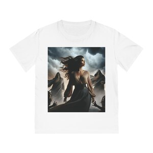 Traumhaftes Rocker T-Shirt | Boho Style Tee, Casual Wear, Geschenk für Musikliebhaber, Graphic Tee für Konzerte, Einzigartiges Kleidungsstück