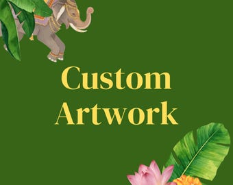 Custom Wall Art Print | South Asian Custom Artwork, Personalized Illustration, Desi Home Decor Poster, Matte Giclée Print, Gift