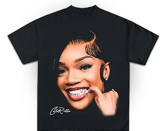 GloRilla Bootleg Concert Tee| Fan Art | Rapper GloRilla 300 dpi