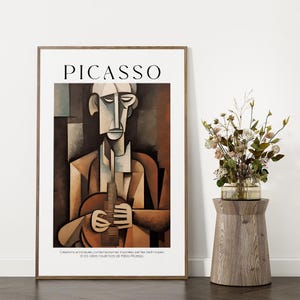 Poster di Pablo Picasso - Stampa d'arte vintage - Poster d'arte museale - Stampa di artisti famosi - Stampa di Picasso