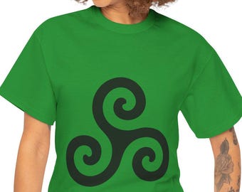 Celtic Triskelion Tee: Irish Traveler Gift, St Patrick's Day