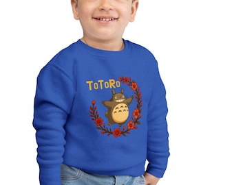 Sudadera de Totoro para niños pequeños, ropa infantil de anime