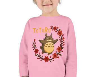 Totoro Toddler Long Sleeve Tee | Studio Ghibli Shirt