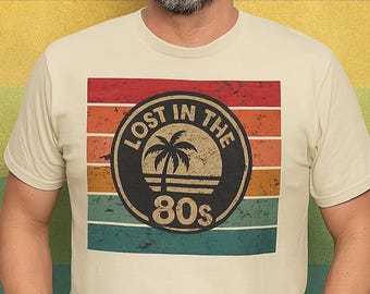 80s Retro Graphic Tee: Unisex Cotton T-Shirt