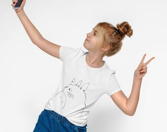 Totoro Toddler T-Shirt: Adorable Graphic Tee for Kids